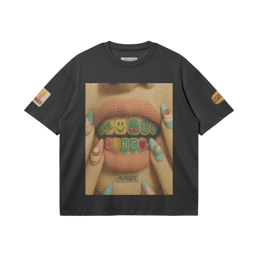 #L8NC Knit Baby Knit Tee BLK