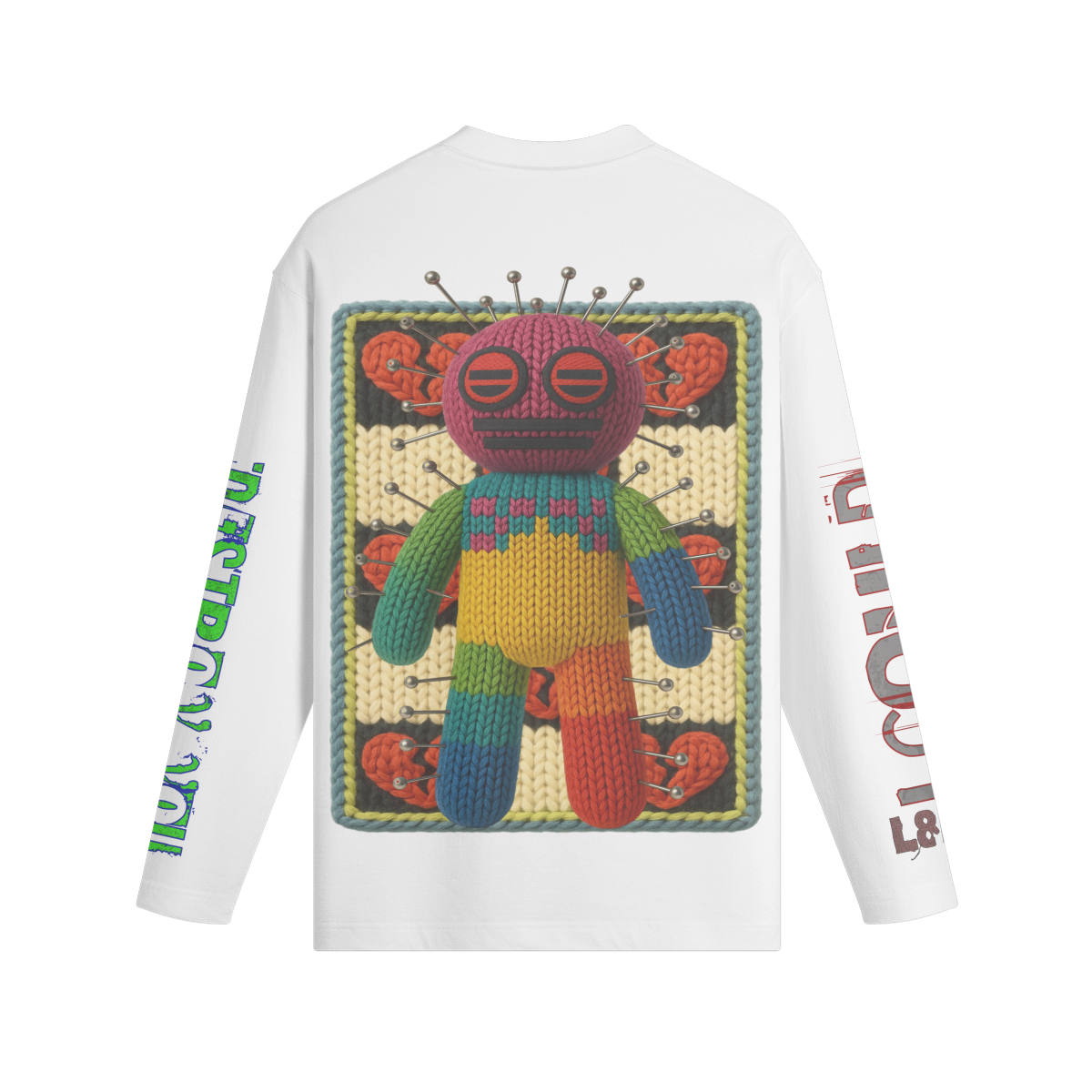 #L8NC - Hexed Hearts Cotton Long Sleeve