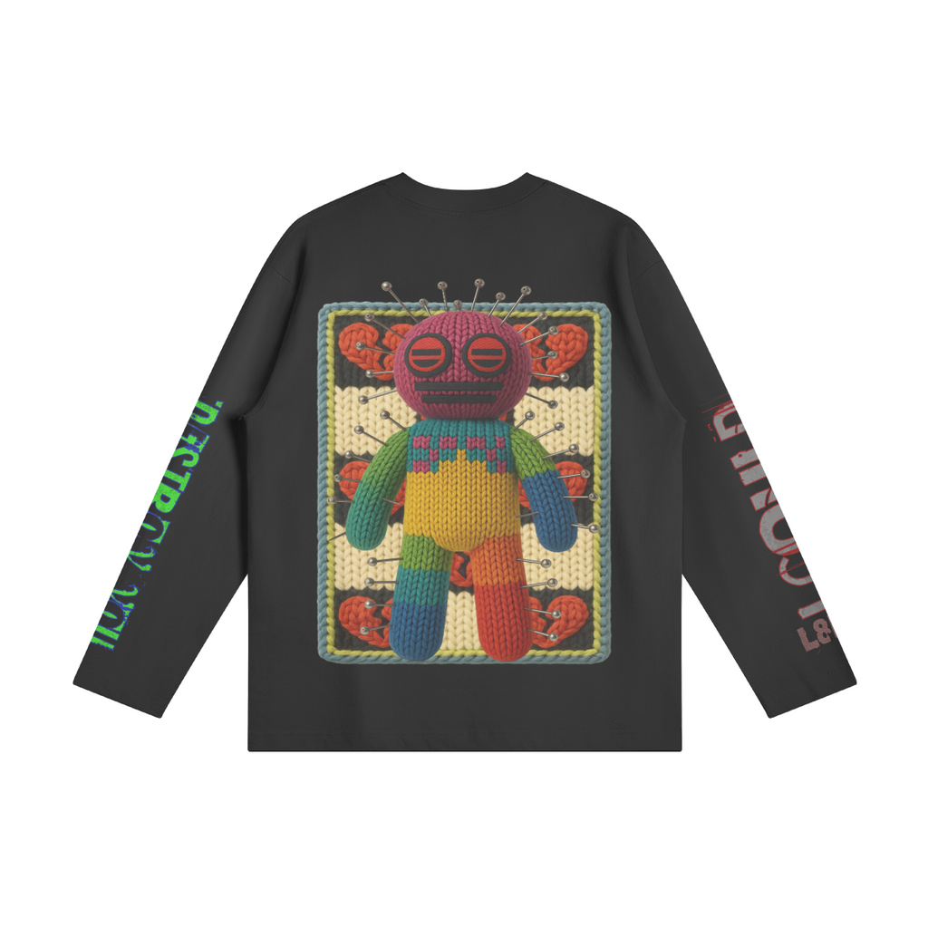 #L8NC - Hexed Hearts Long Sleeve - Black