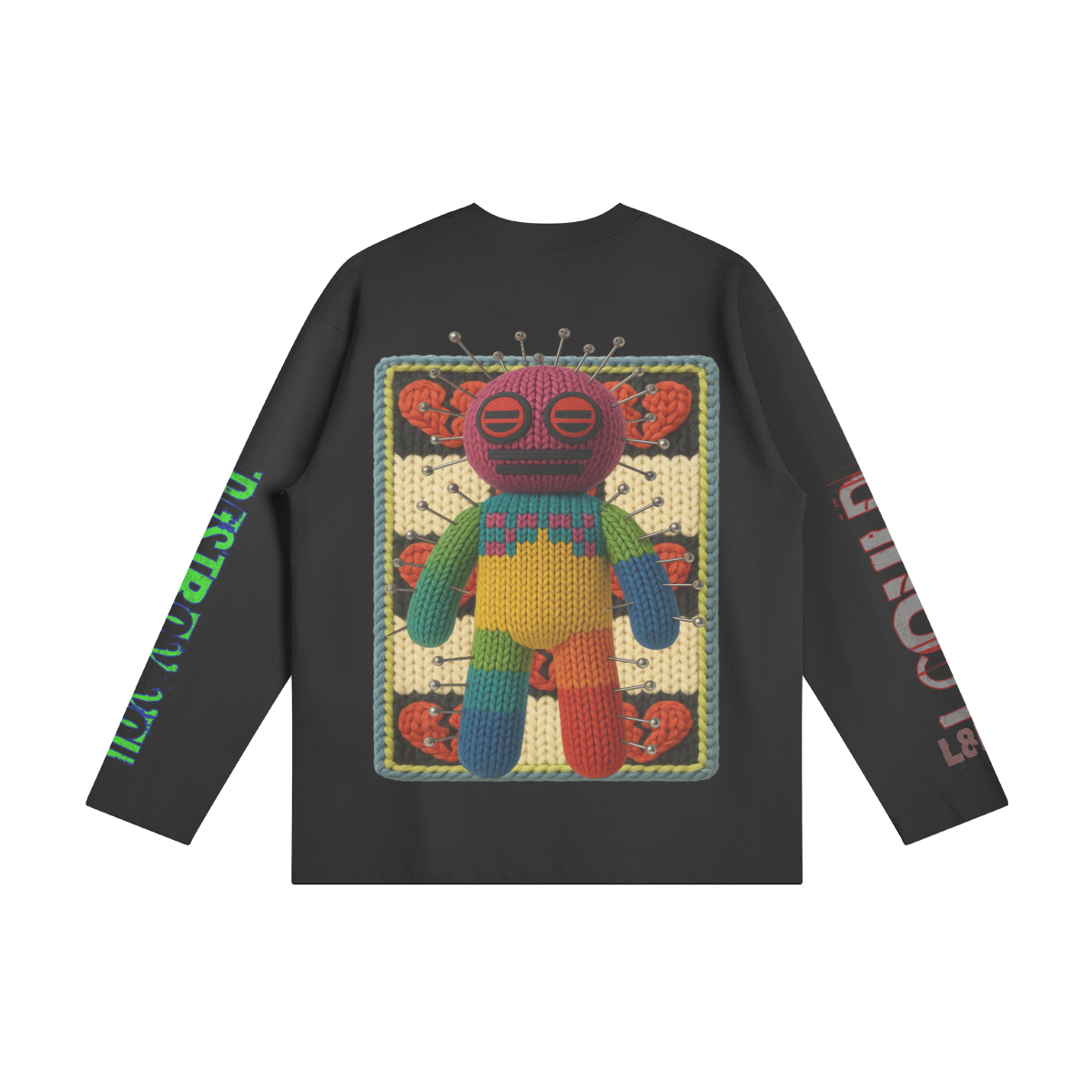 #L8NC - Hexed Hearts Long Sleeve - Black