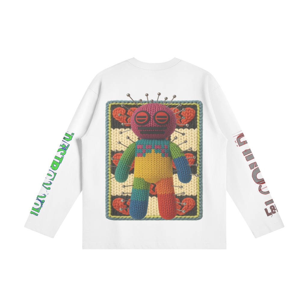 #L8NC - Hexed Hearts Cotton Long Sleeve