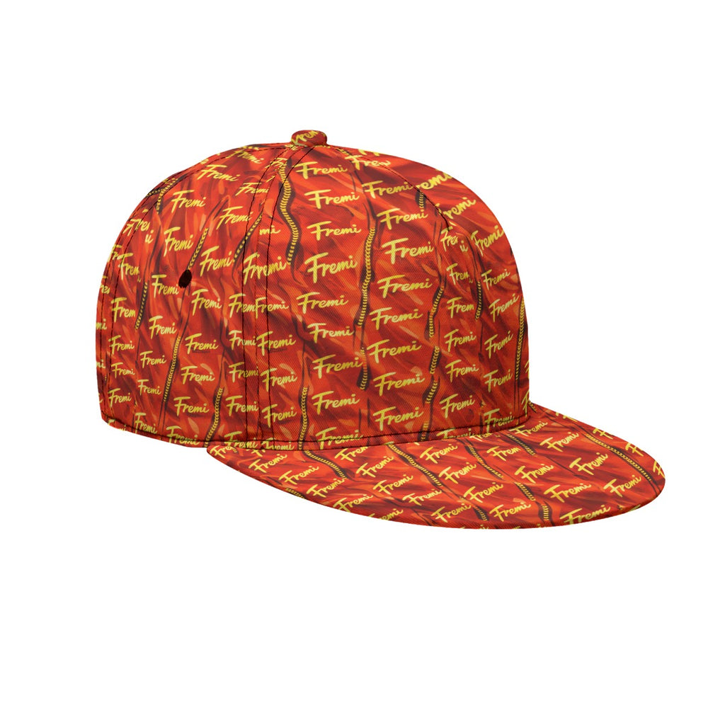 #L8NC - Fremi Flat-Brim Baseball Men’s Cap | Fremi Streetwear Hat