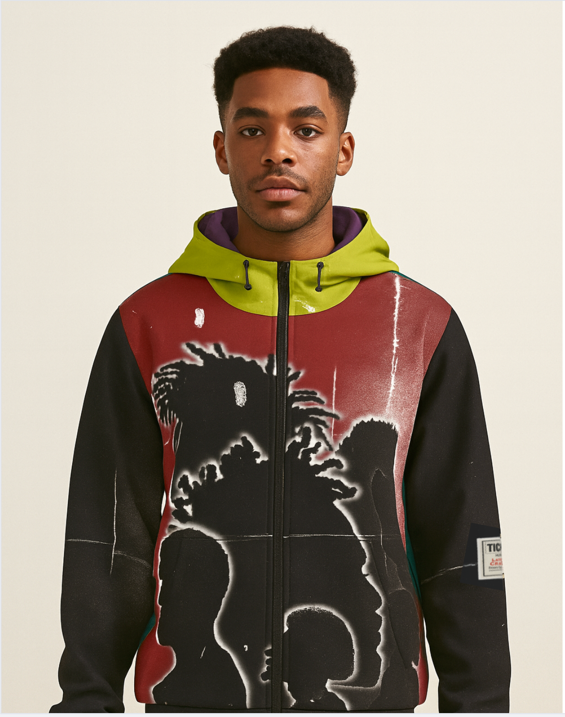 #L8NC - See Us Shadow Play Windbreaker