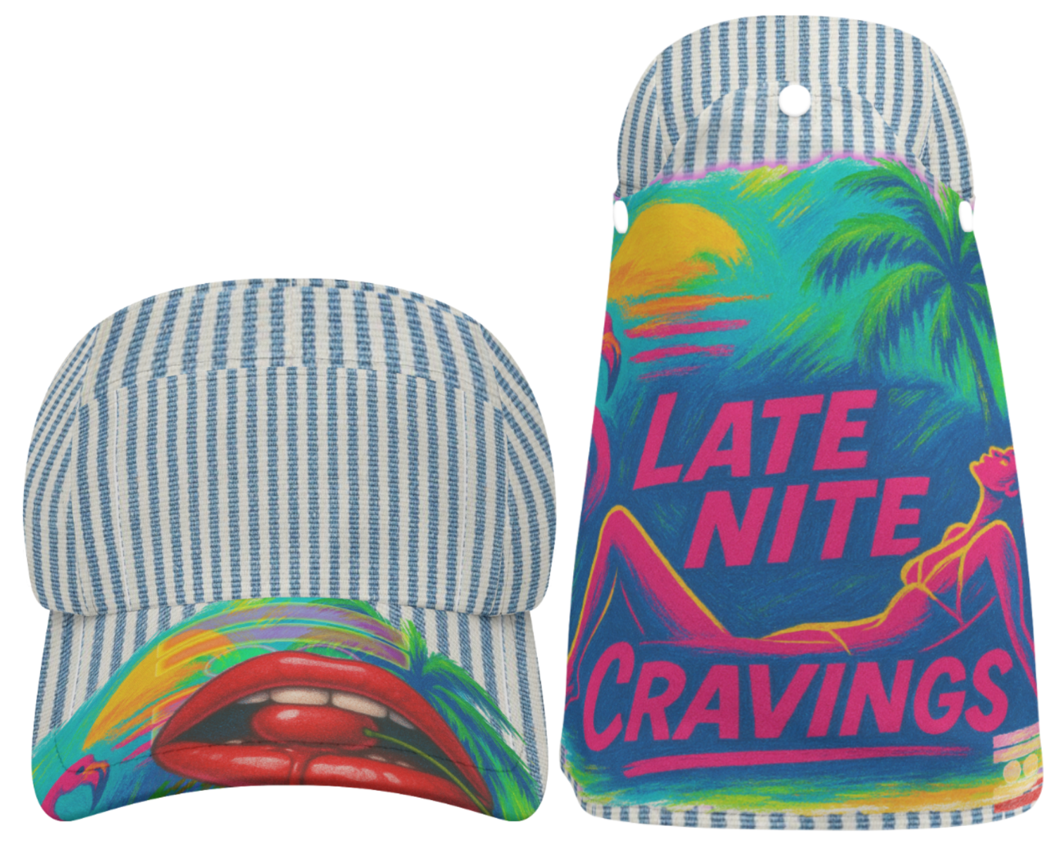 #L8NC - Sun Hat Miami Vice